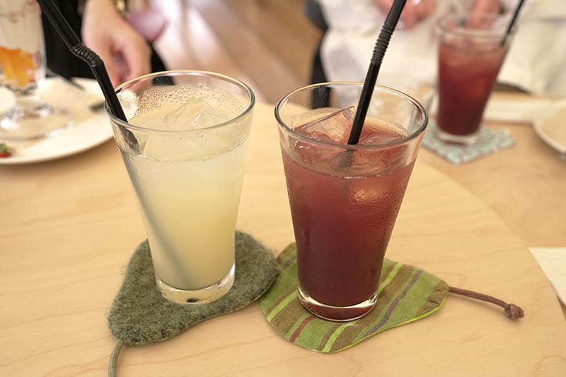 100%西洋梨、葡萄果汁