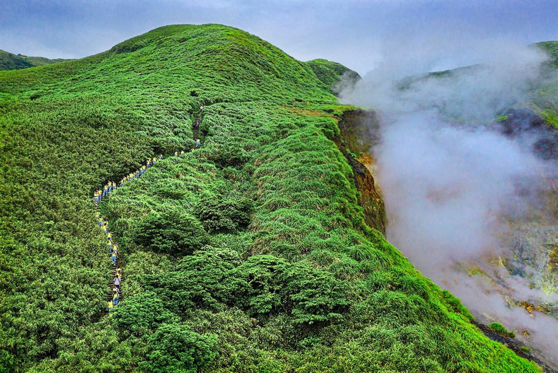 圖3 臺北大縱走第三段 小油坑