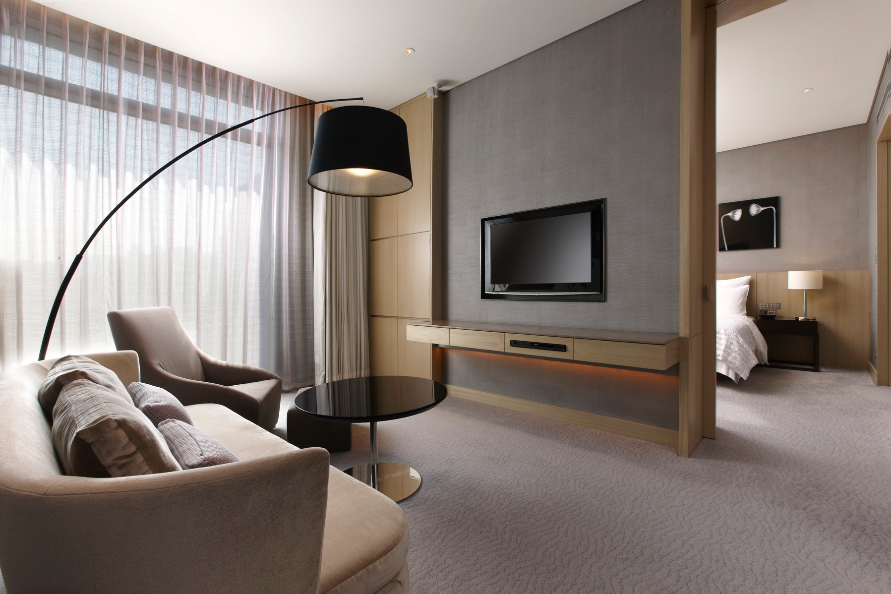 新聞附件4 台北寒舍艾美酒店「主管套房」房間廳景照