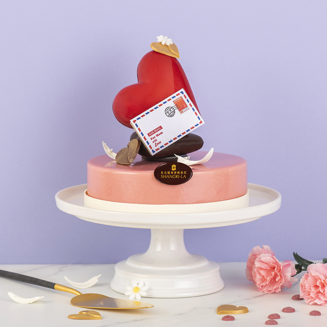 「紅寶石的獻禮」紅寶石巧克力椰子蛋糕(7吋1,680元)