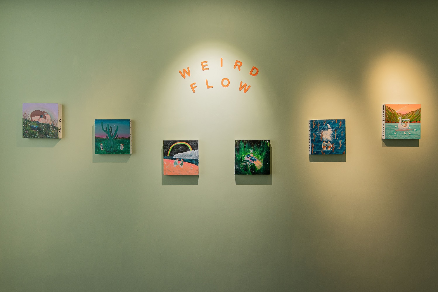 台中大毅老爺行旅全新展覽have Fun 玩什麼好呢 8f 夏仙 Weird Flow