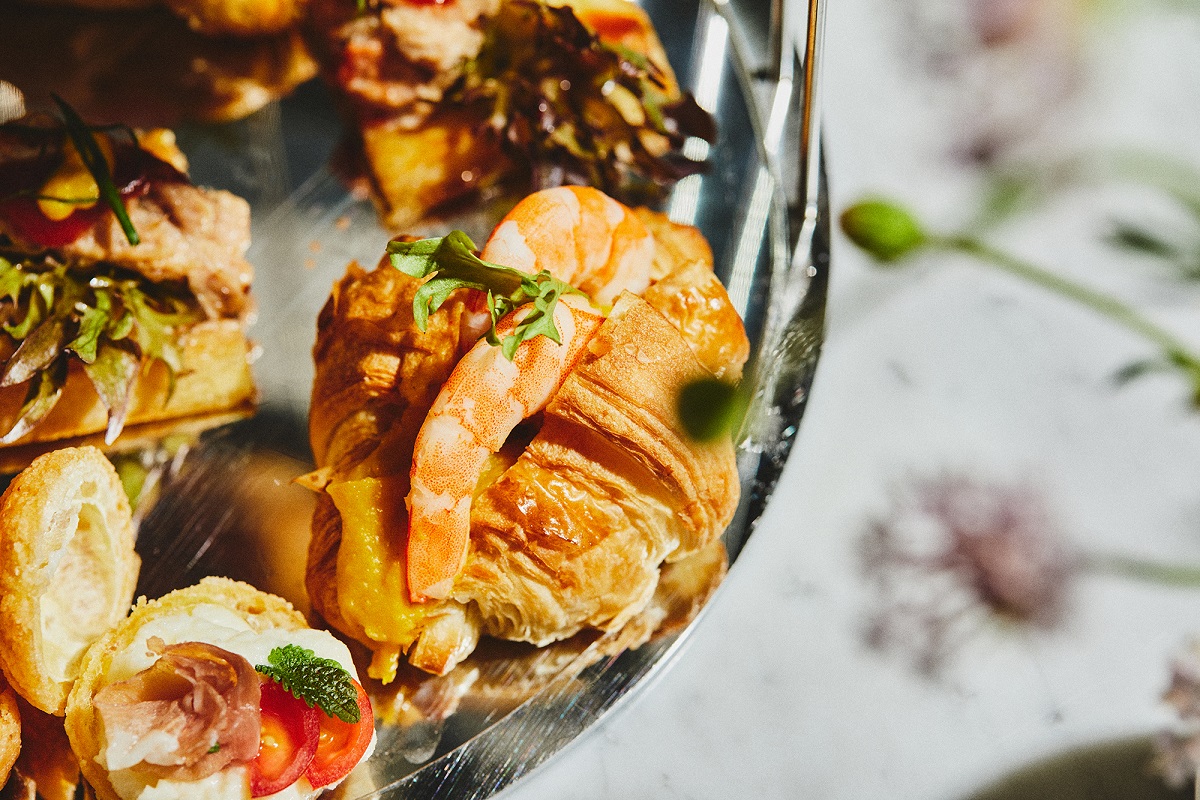 台北新板希爾頓酒店 逸廊 法式金醬鮮蝦可頌