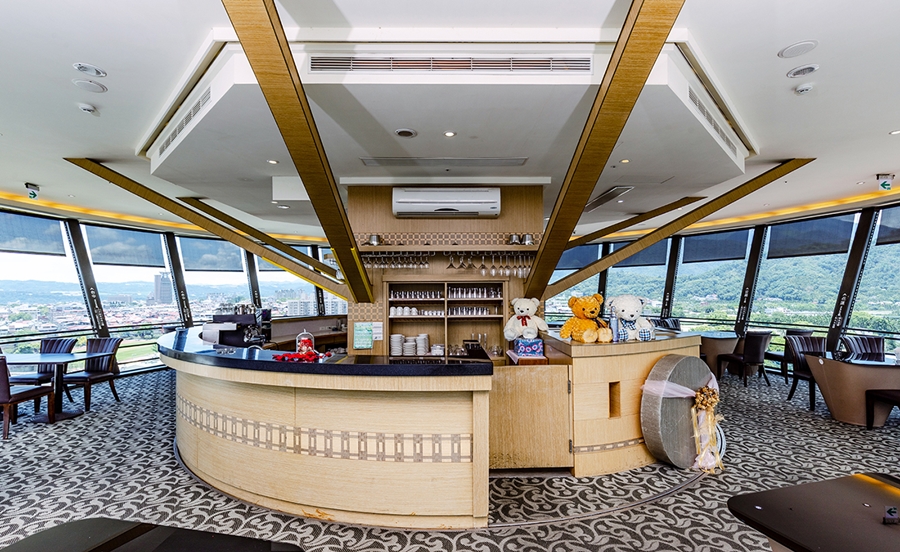 850頂樓全景咖啡廳 承萬酒店提供