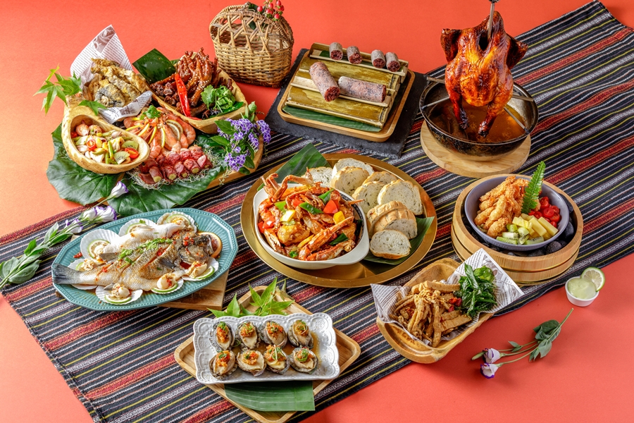 900「芭達桑原住民主題餐廳」 今年母親節套餐以「山海」為軸線，結合原住民在山野間的採收的美味，與在大海撈捕的漁獲。