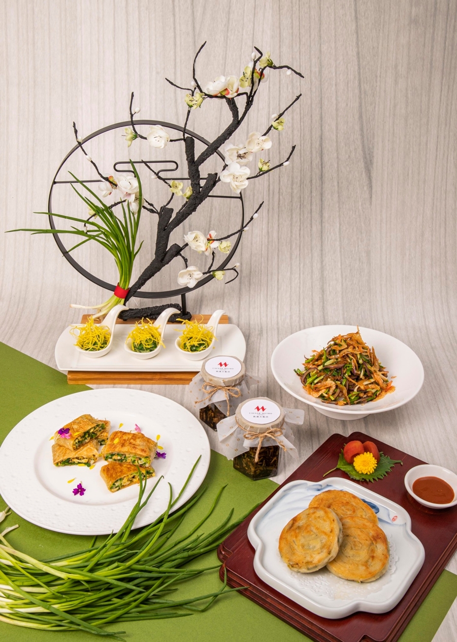 900運用不同的料理手法融入法式的擺盤藝術，帶給大家耳目一新的珠蔥料理