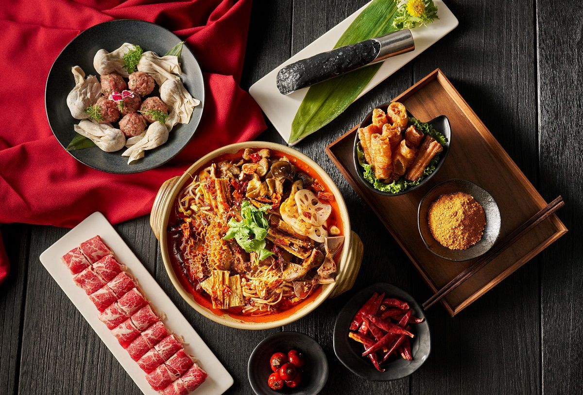 圖二 極牛血旺麻辣鍋