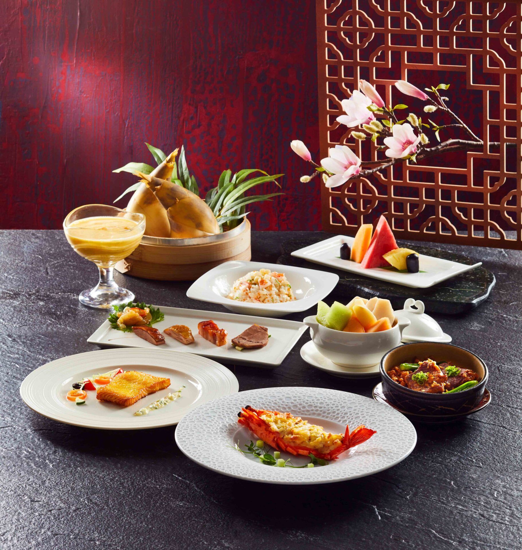 新北第一粵菜 望月樓，推出「新北冠軍筍套餐」。