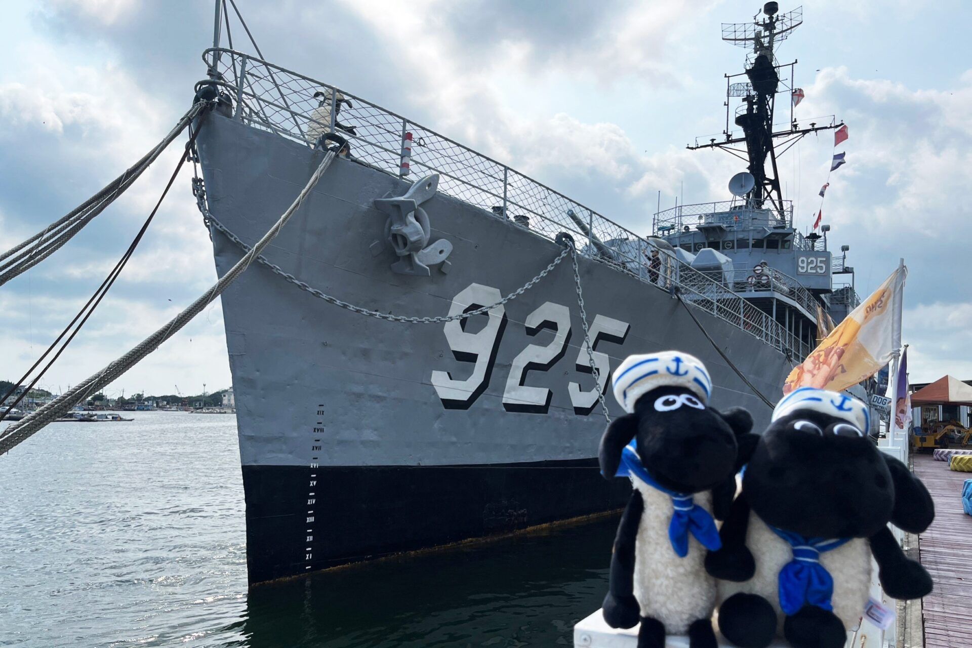 6.台南大員皇冠假日酒店 登上德陽艦 跟著笑笑羊航海趣