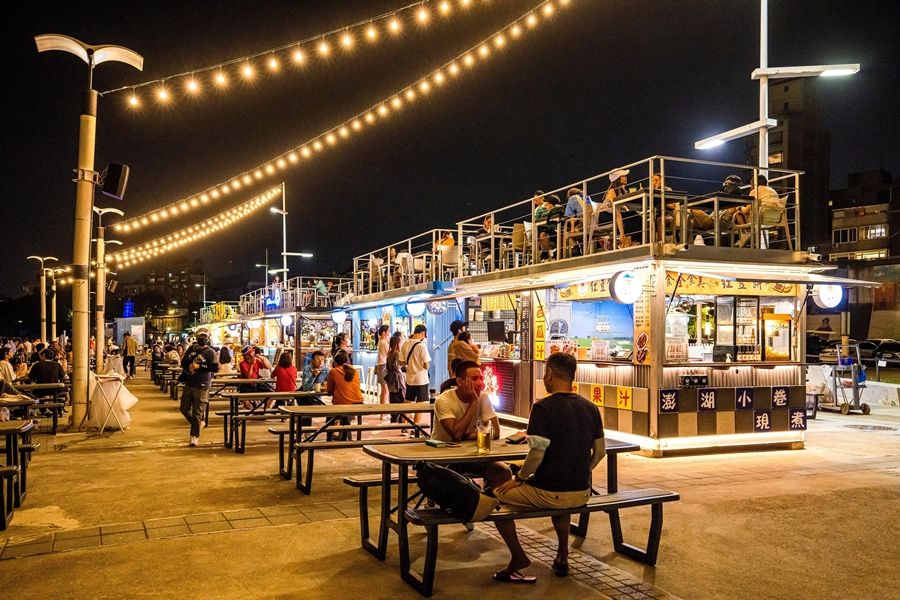 900圖2 大稻埕碼頭貨櫃市集