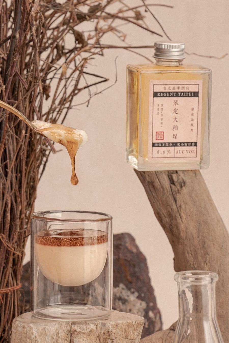 900圖7 仙草蜜豆漿奶酪+琴定大稻埕