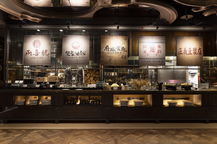 900圖8 五家台式早餐店早餐檯