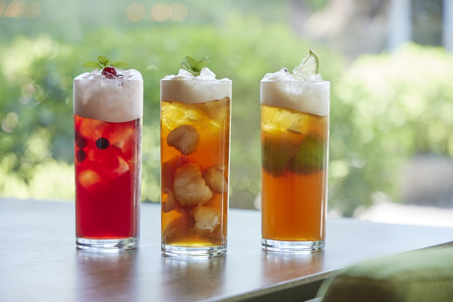 900新聞附件(2) 寒舍艾麗酒店the Terrace大廳酒吧「蘊茶午漾」果香冰茶形象照