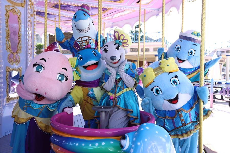 900遠雄海洋公園遊樂設施 海洋嘉年華+吉祥物