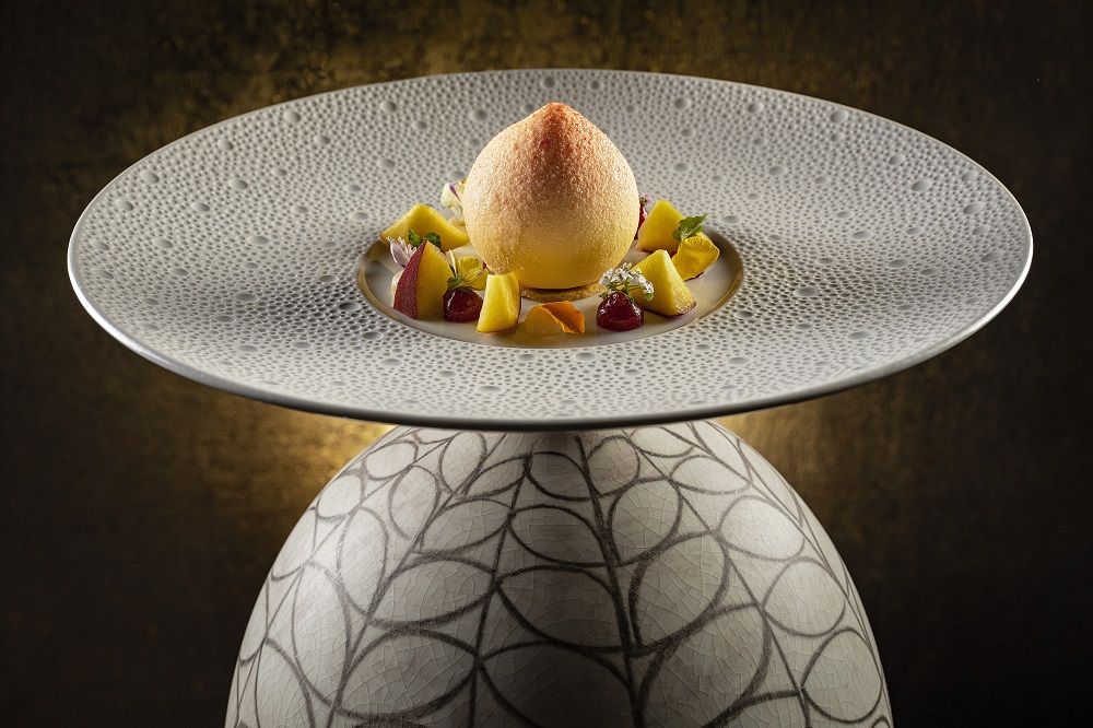 Peach And Marius Auda Flowers