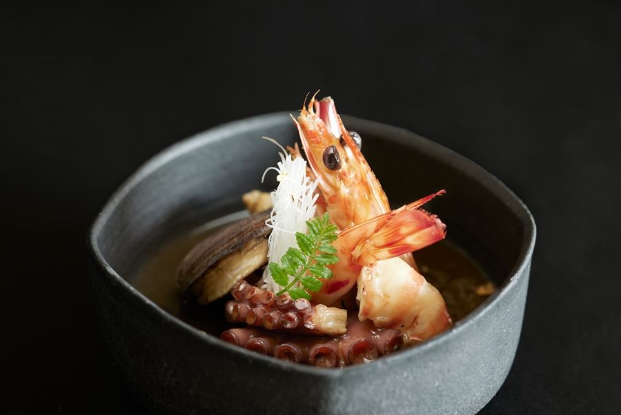 900甲殼佃煮。(圖／飛花落院提供 )