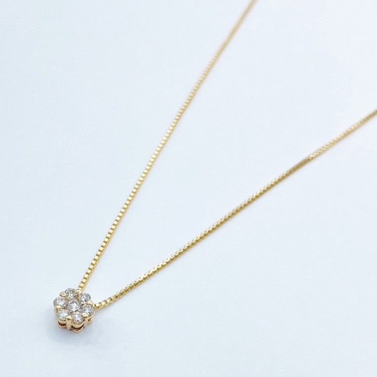 大葉高島屋情人節推薦me.luxe 10分鑽石拼花項鍊17,200元