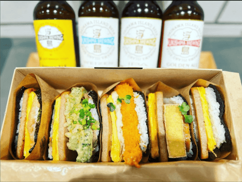 沖繩美食豬肉蛋飯糰