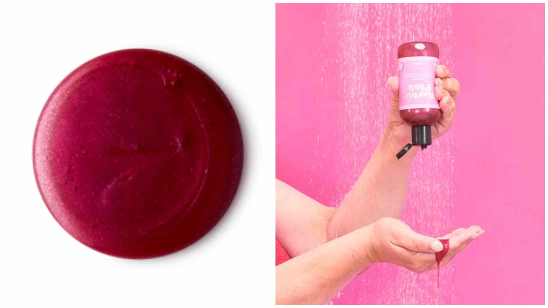 LUSH X BARBIE粉紅芭比洗髮露