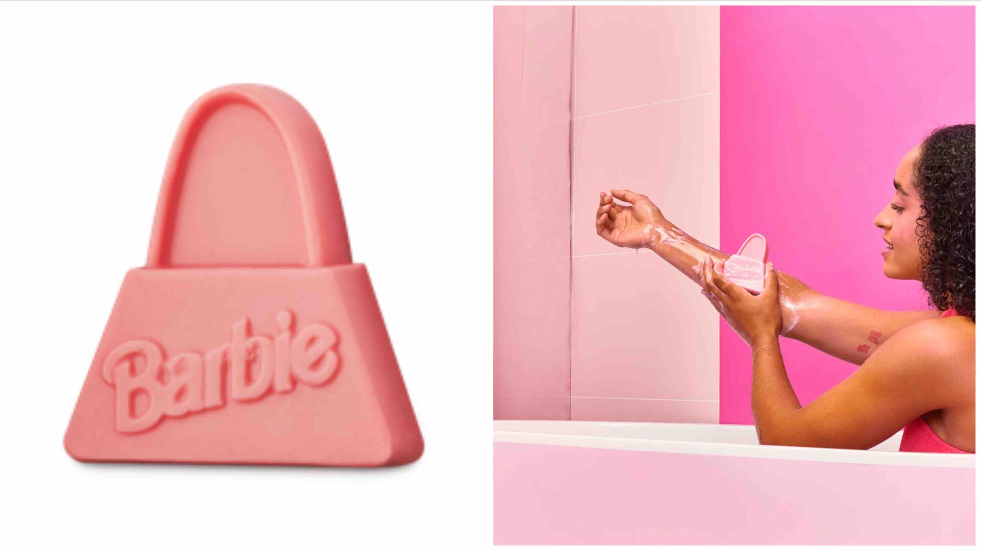 LUSH X BARBIE芭比手提包香氛皂