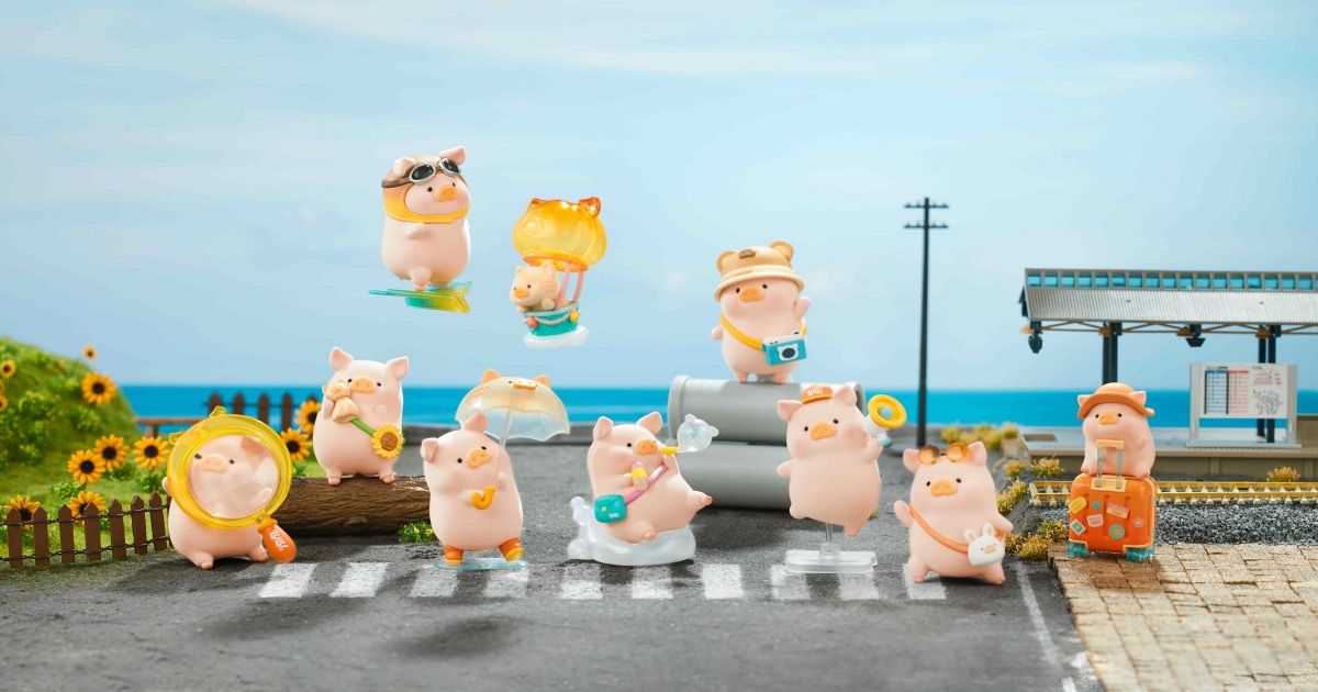 0. 罐頭豬lulu旅行系列盲盒合照