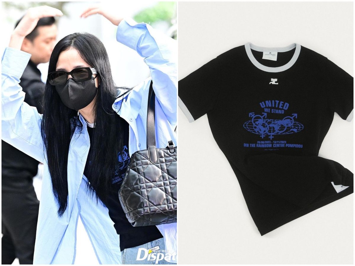 Jisoo身穿支持LGBTQ+的衣服