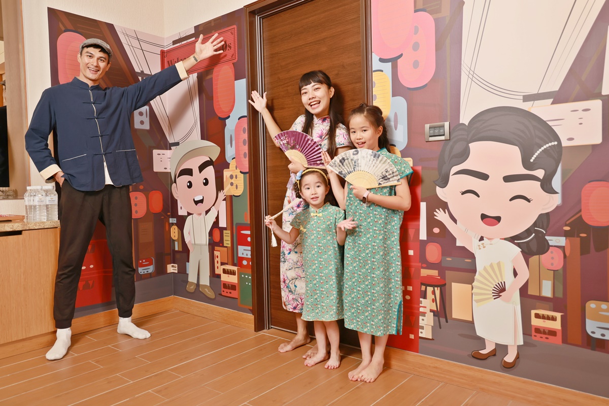 5.【福容花蓮店】住飯店免費穿旗袍 在主題房拍爆照片