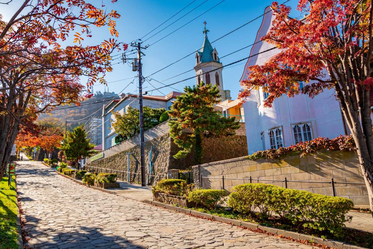 北海道函館大三坂 函館觀光圖像集錦