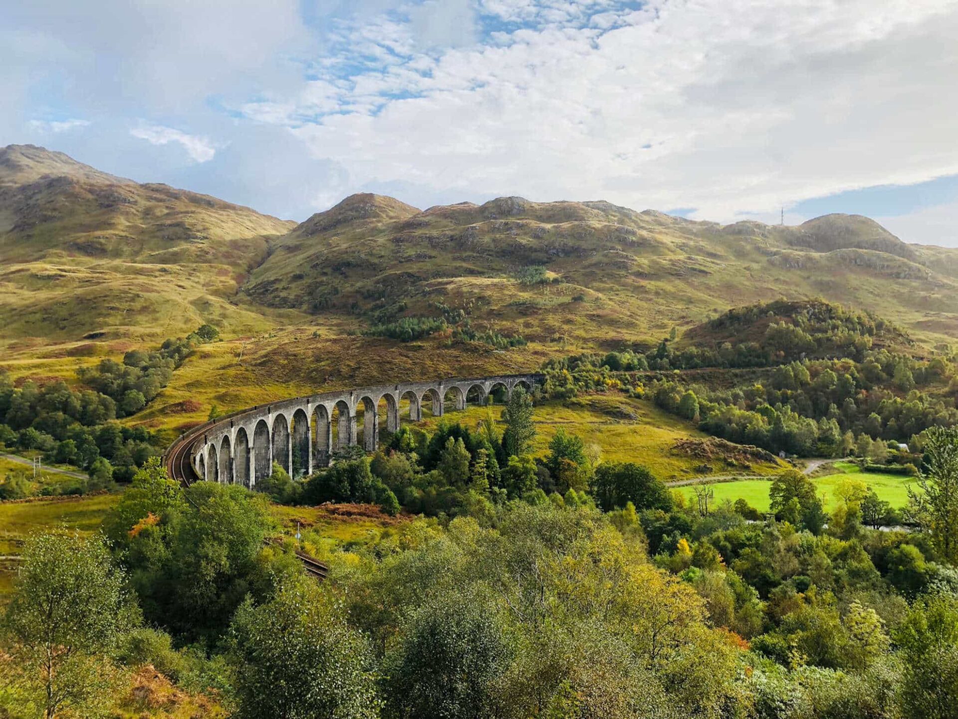 歐洲鐵路歐洲旅遊情境圖 來源歐洲鐵路公司 Glenfinnan Viaduct Timberbush