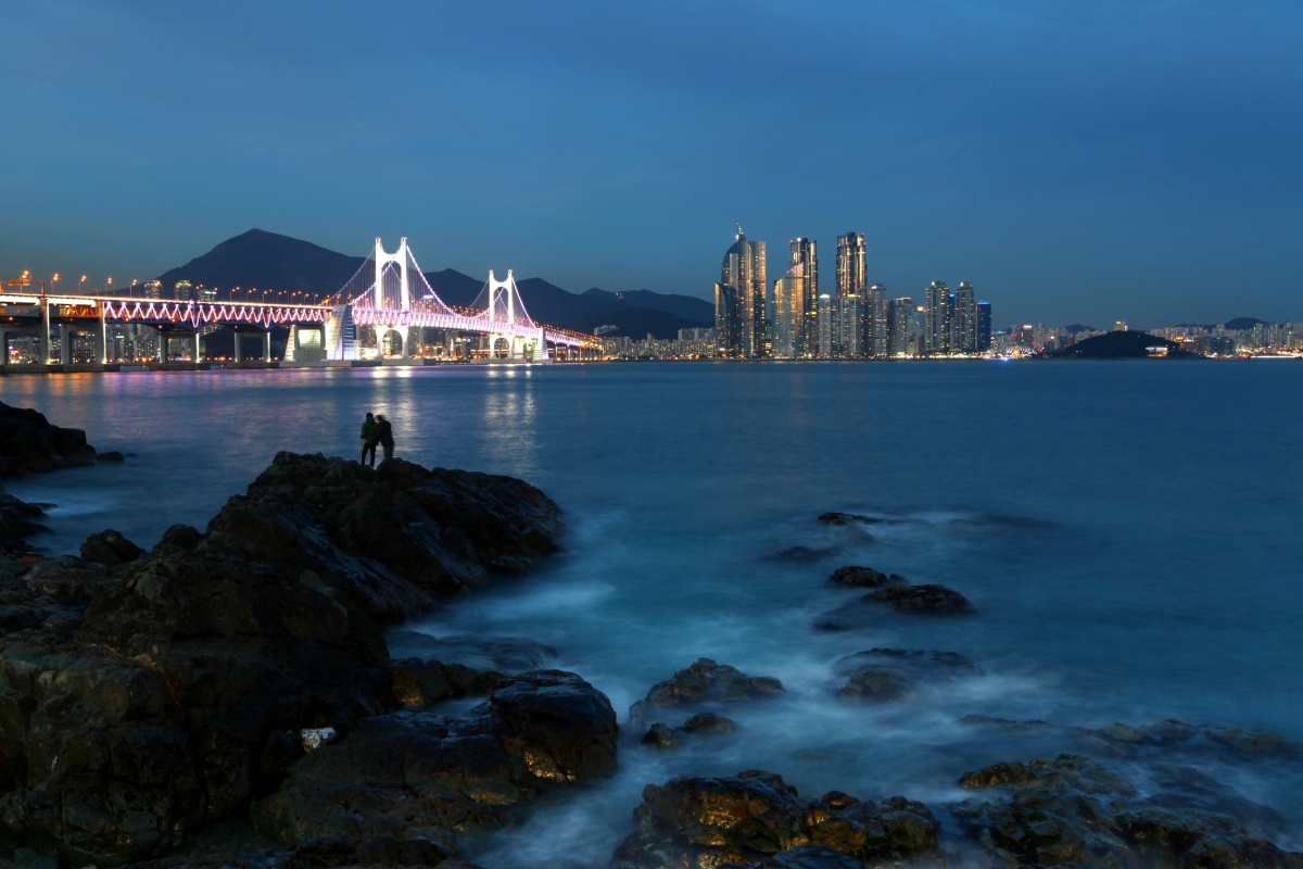 韓國釜山 二妓台