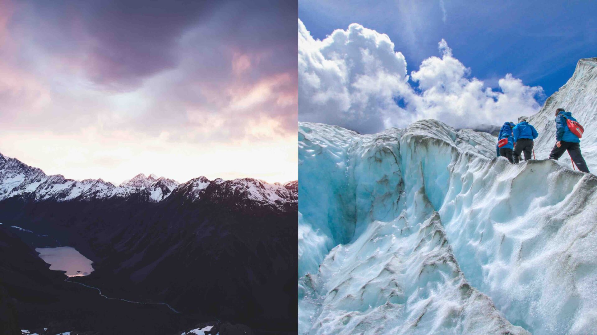 【unsplash】紐西蘭旅遊冰川及星空首圖