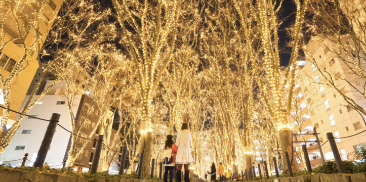 日本聖誕節慶典4：宮城縣仙台星光大道