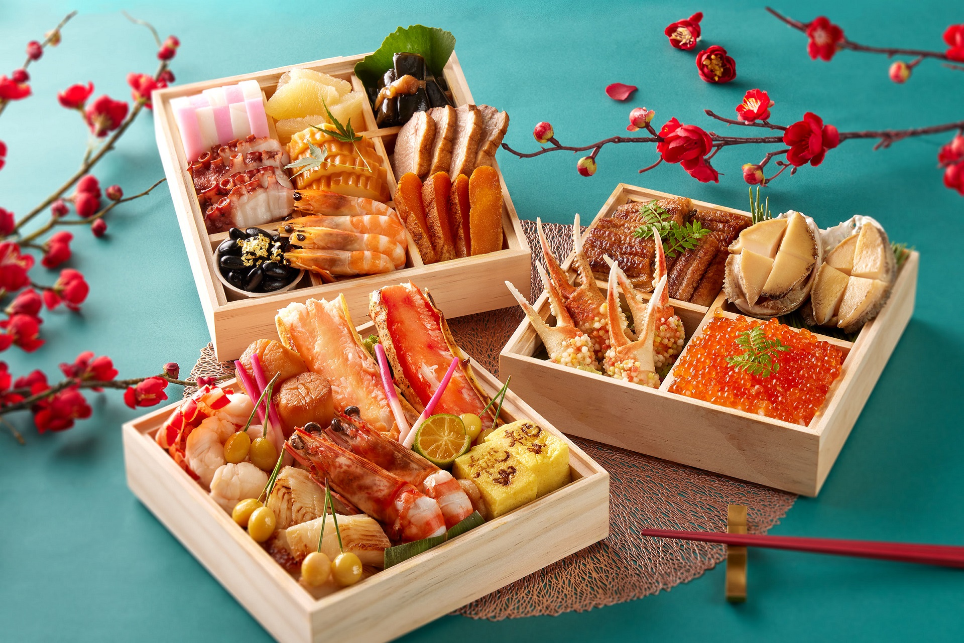 【台北喜來登】台北喜來登桃山「御節年菜おせち料理三段重」