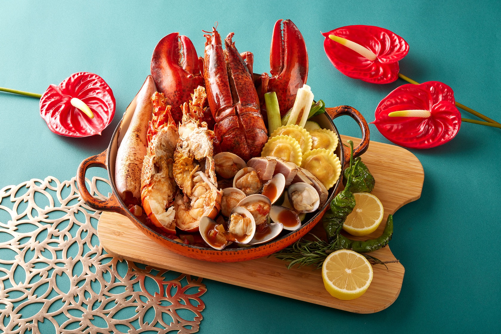 【台北喜來登】台北喜來登比薩屋「豪華海鮮燉鍋」