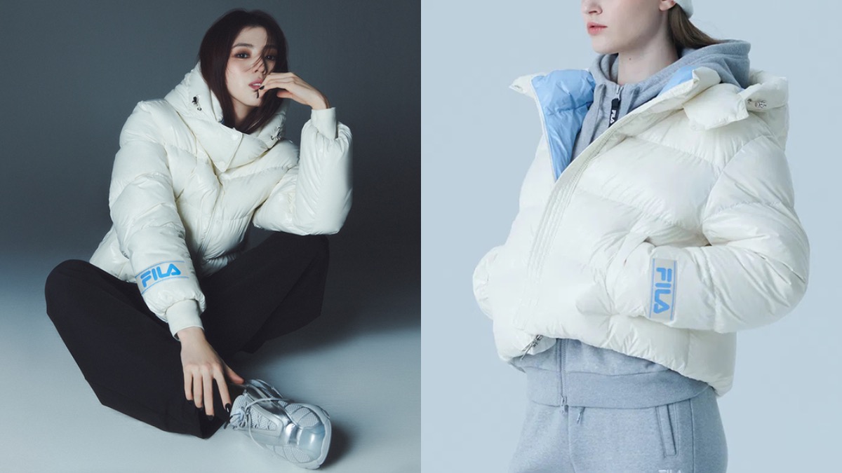 【fila】韓韶禧代言款 Milano Down 女短版連帽羽絨外套