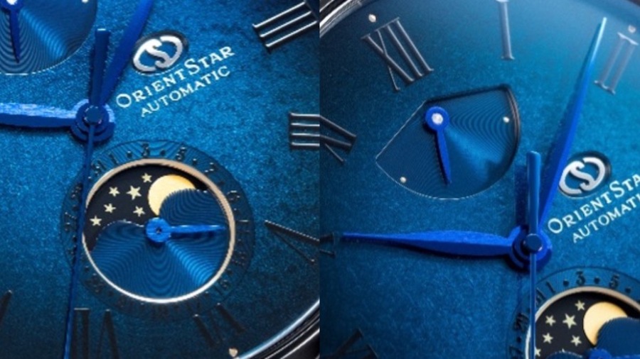 【orient Star東方之心】m45 F7機械月相腕錶00002
