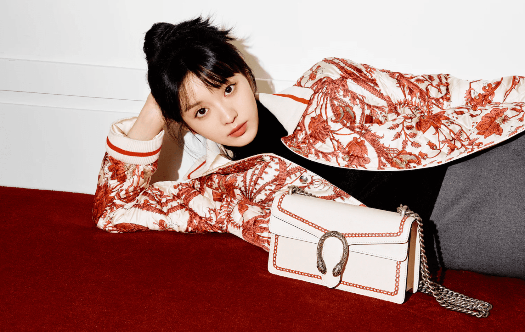 【gucci】2024龍年新春特輯gucci龍年新春系列 中國演員田曦薇