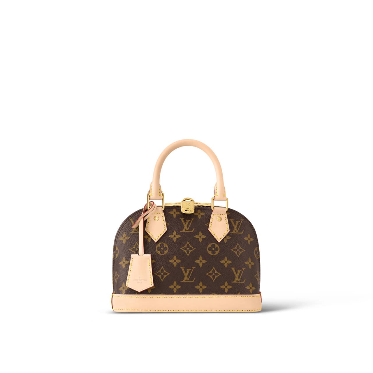 Alma Bb In Monogram Coated Canvas And Natural Cowhide Leather Nt$60,500