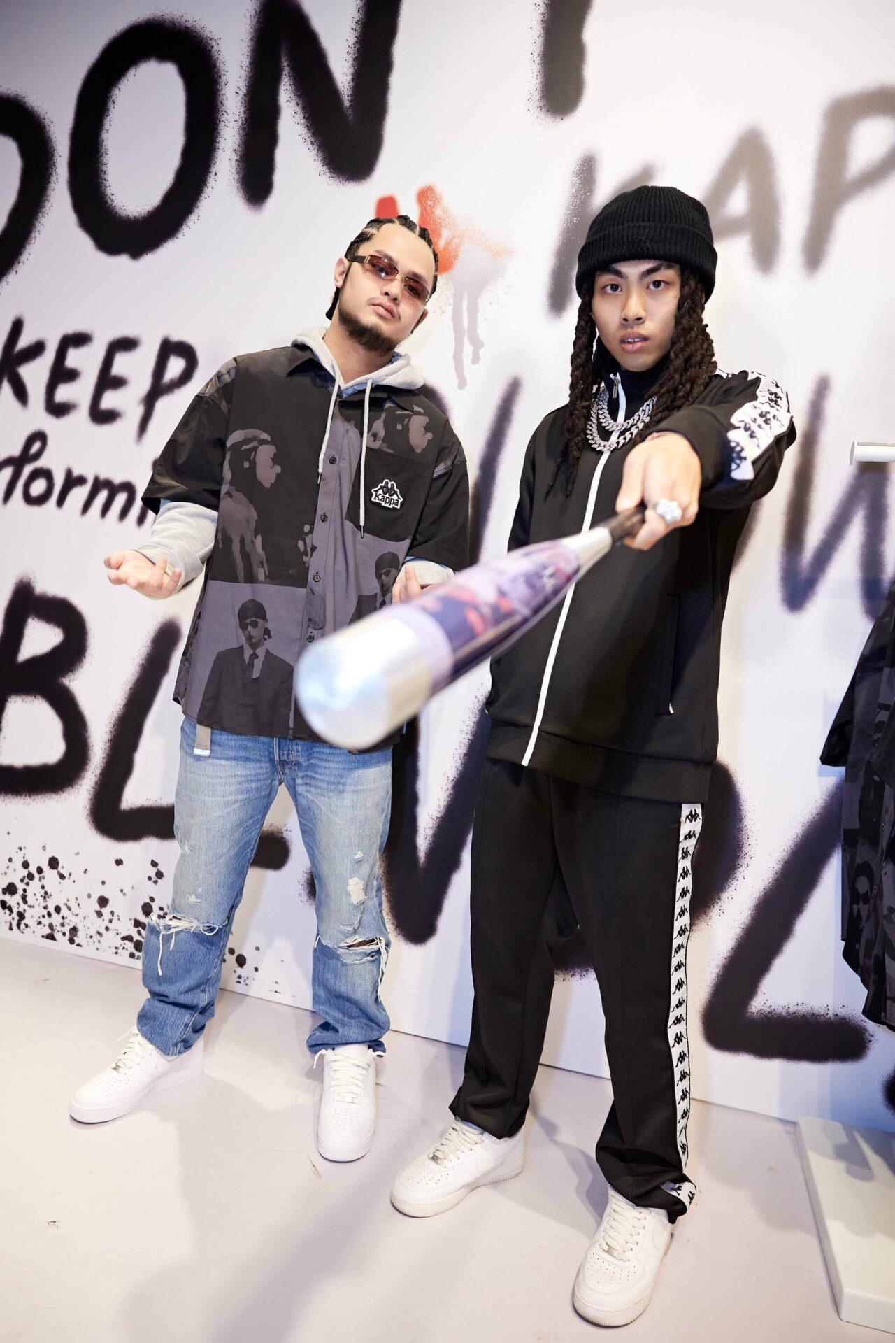 Kappa街頭聯名系列 禁藥王栗子及大腸王特別現 身分享聯名款創作過程