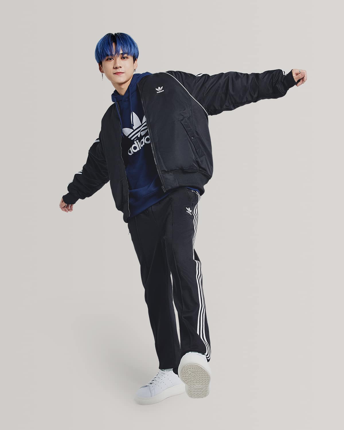 Adidas Originals 全新adicolor系列 潮流男團ozone 周祖安叛逆酷帥性格 公關照 1