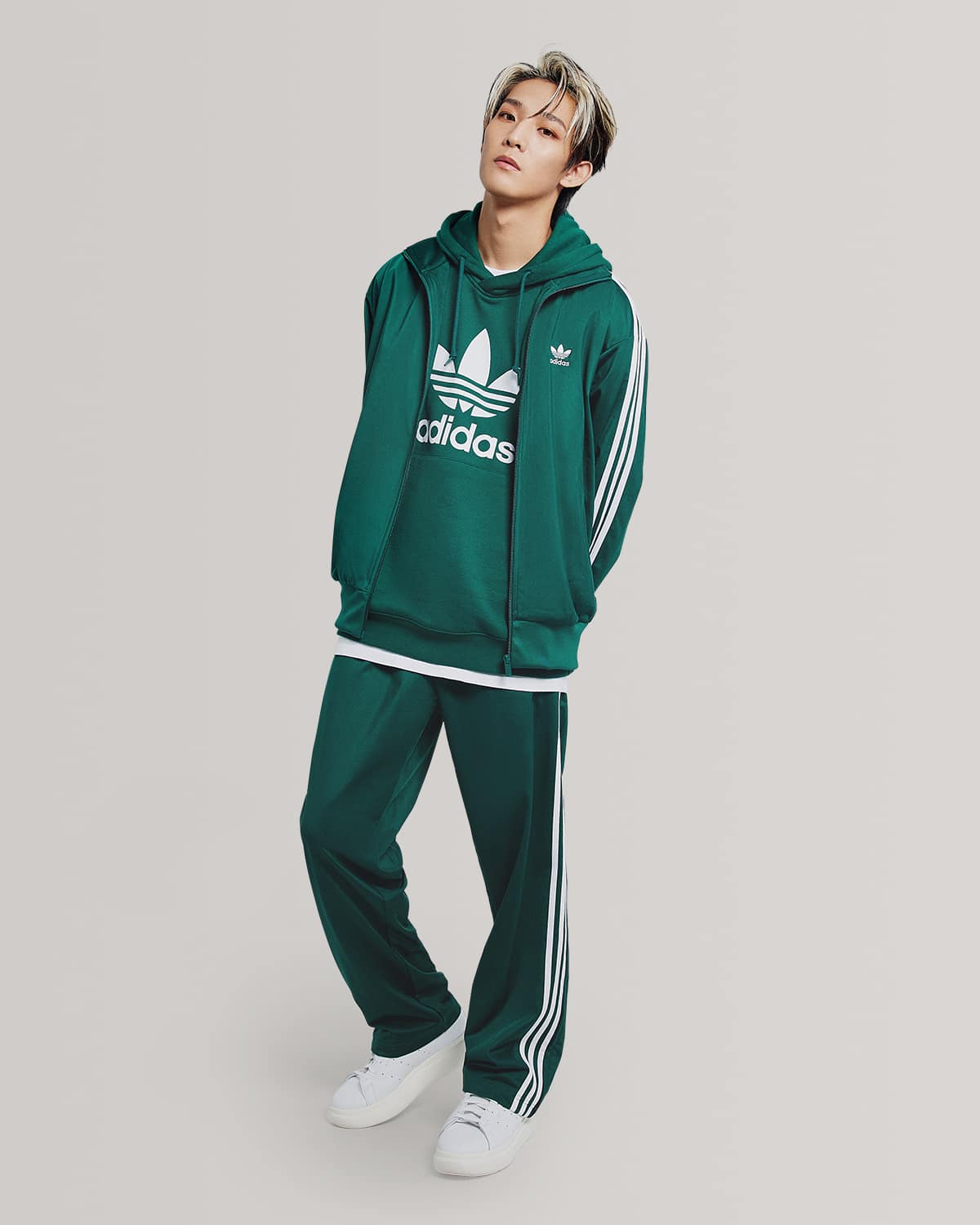 Adidas Originals 全新adicolor系列 潮流男團ozone 林煥鈞復古校草風 公關照 1