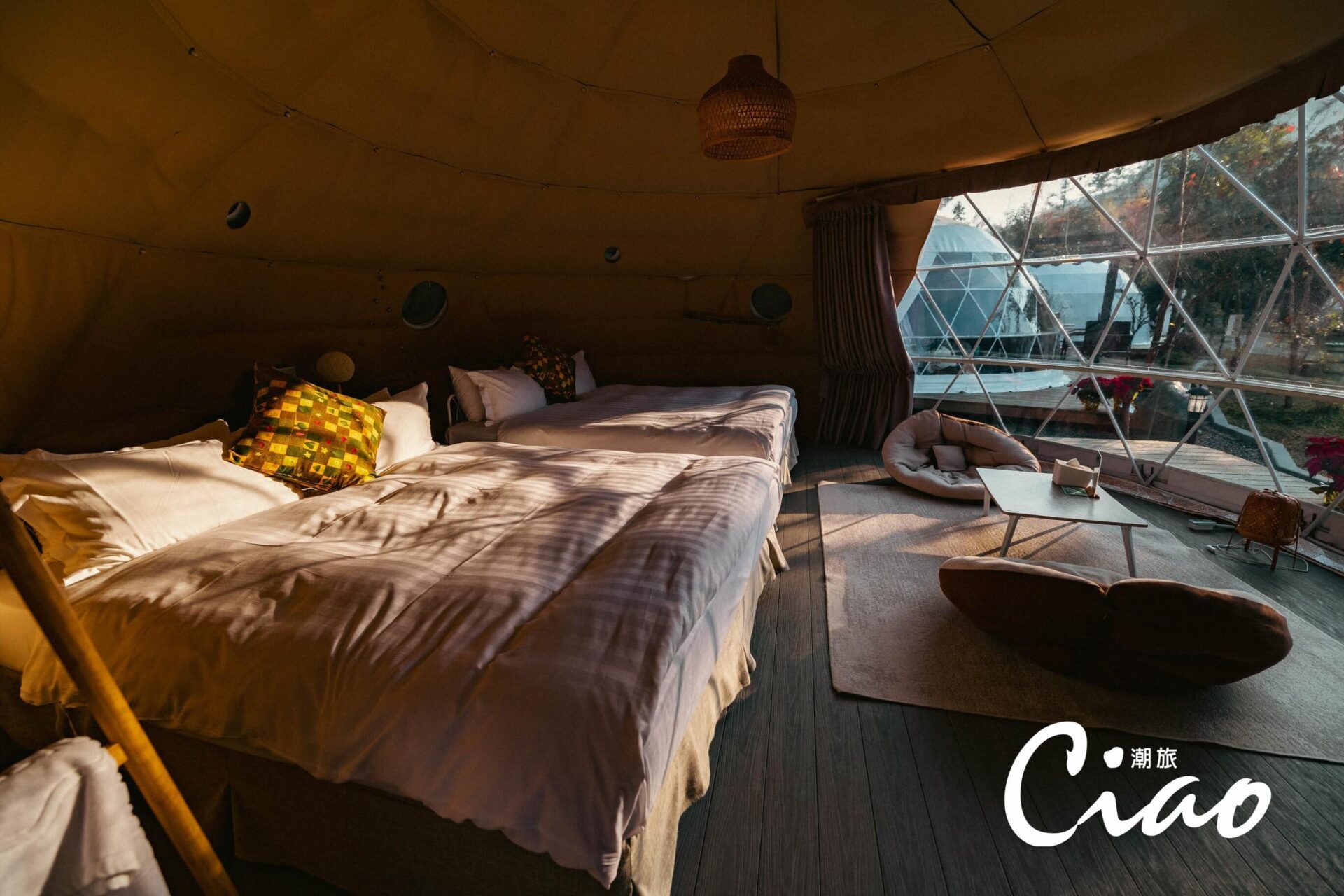 【ciao潮旅】峇嵐山丘 南投日月潭奢華露營07