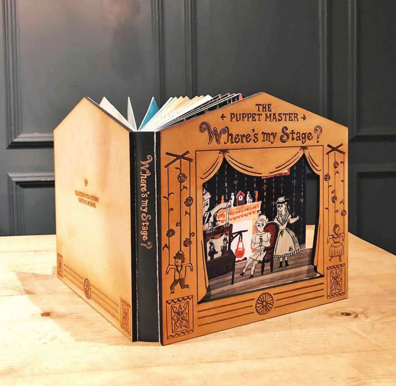 【naiting與她的創作】naiting的繪本創作 《操偶師：我的舞台在哪裡？》the Puppet Master Where Is My Stage