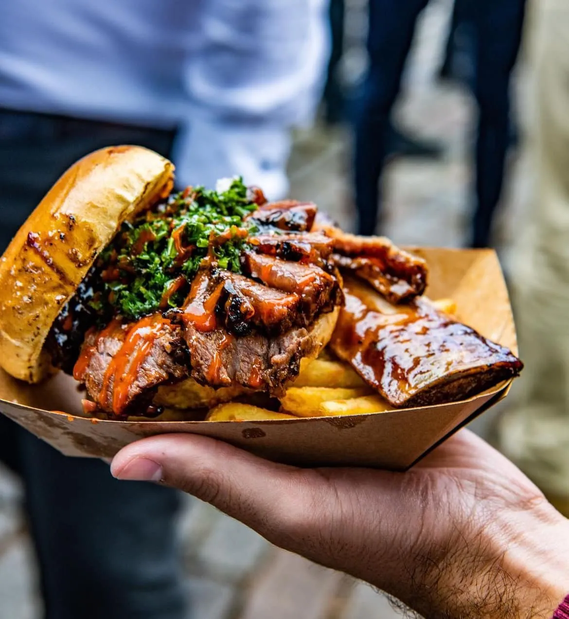 【celebrate Bbq】春節美食過年美食台中park2草悟廣場商品圖4 Celebrate Bbq極限量隱藏版牛肋排漢堡