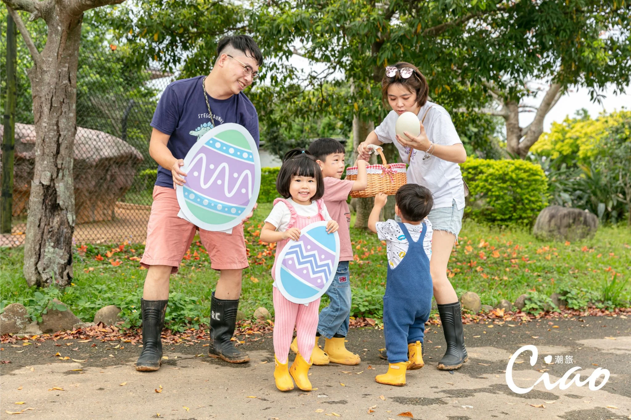 【關西六福莊】帶孩童體驗找彩蛋的樂趣.jpg