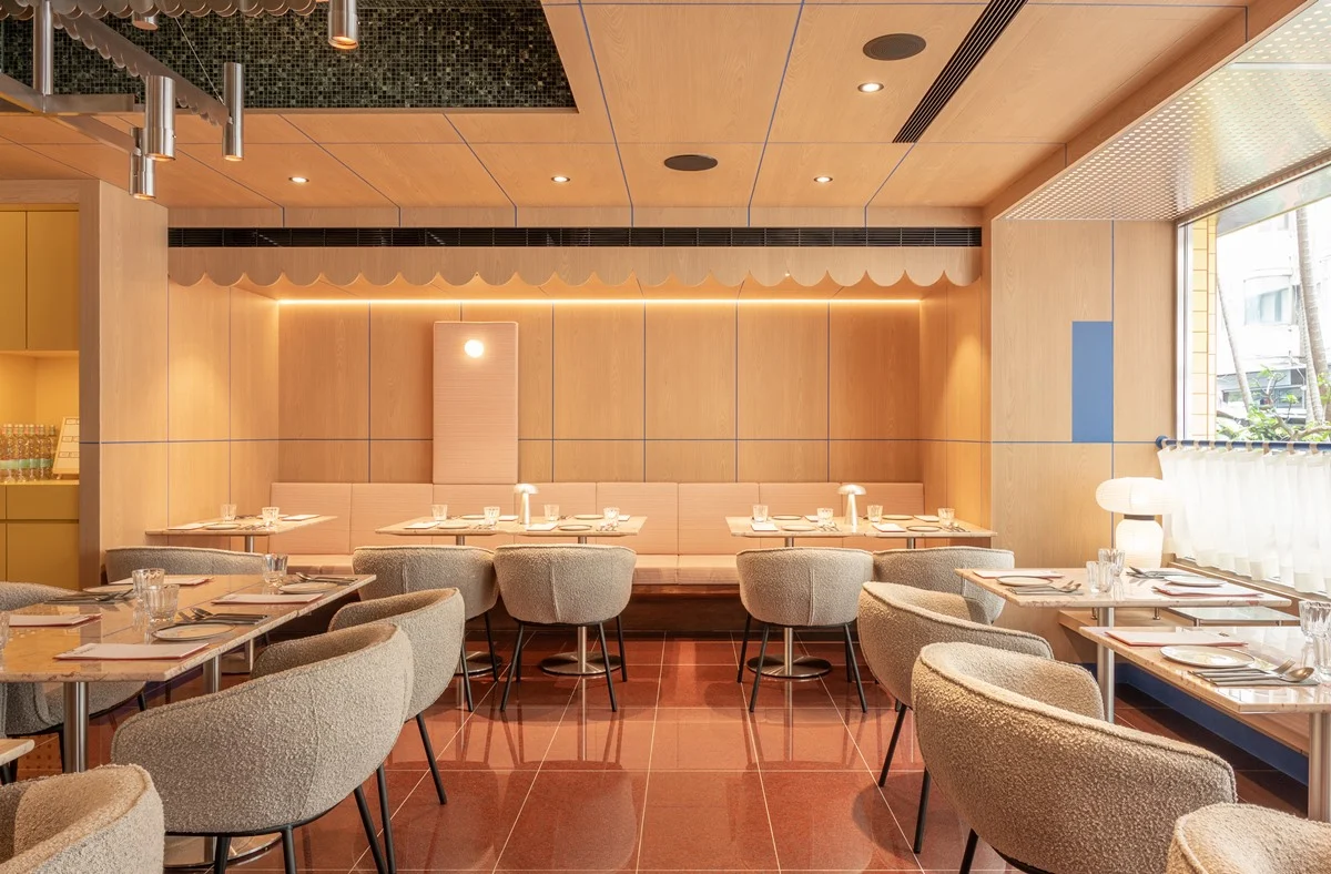 【新開幕美食】ochre 餐廳座位區1