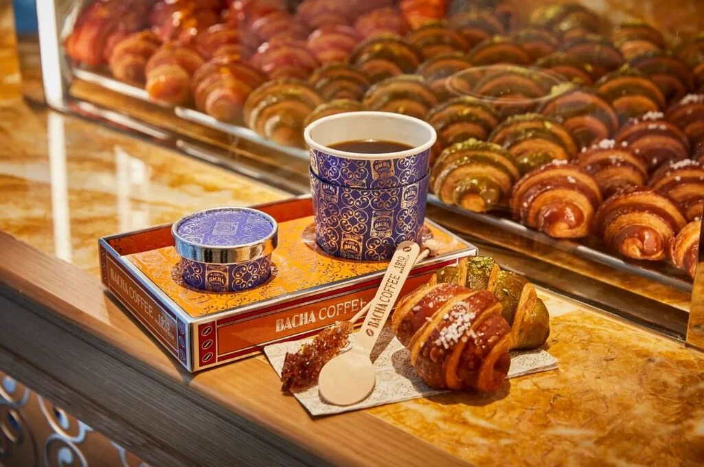【bacha】摩洛哥傳奇咖啡夿萐咖啡bacha Coffee，除了帶來豐富的風味咖啡外，店內可頌也是一大賣點
