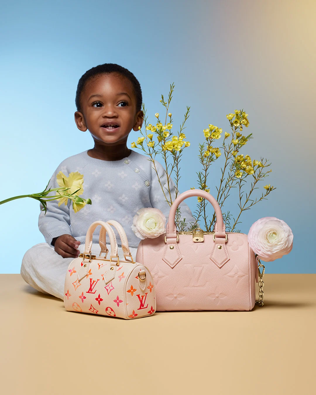 【lv母親節】小孩粉色包款1