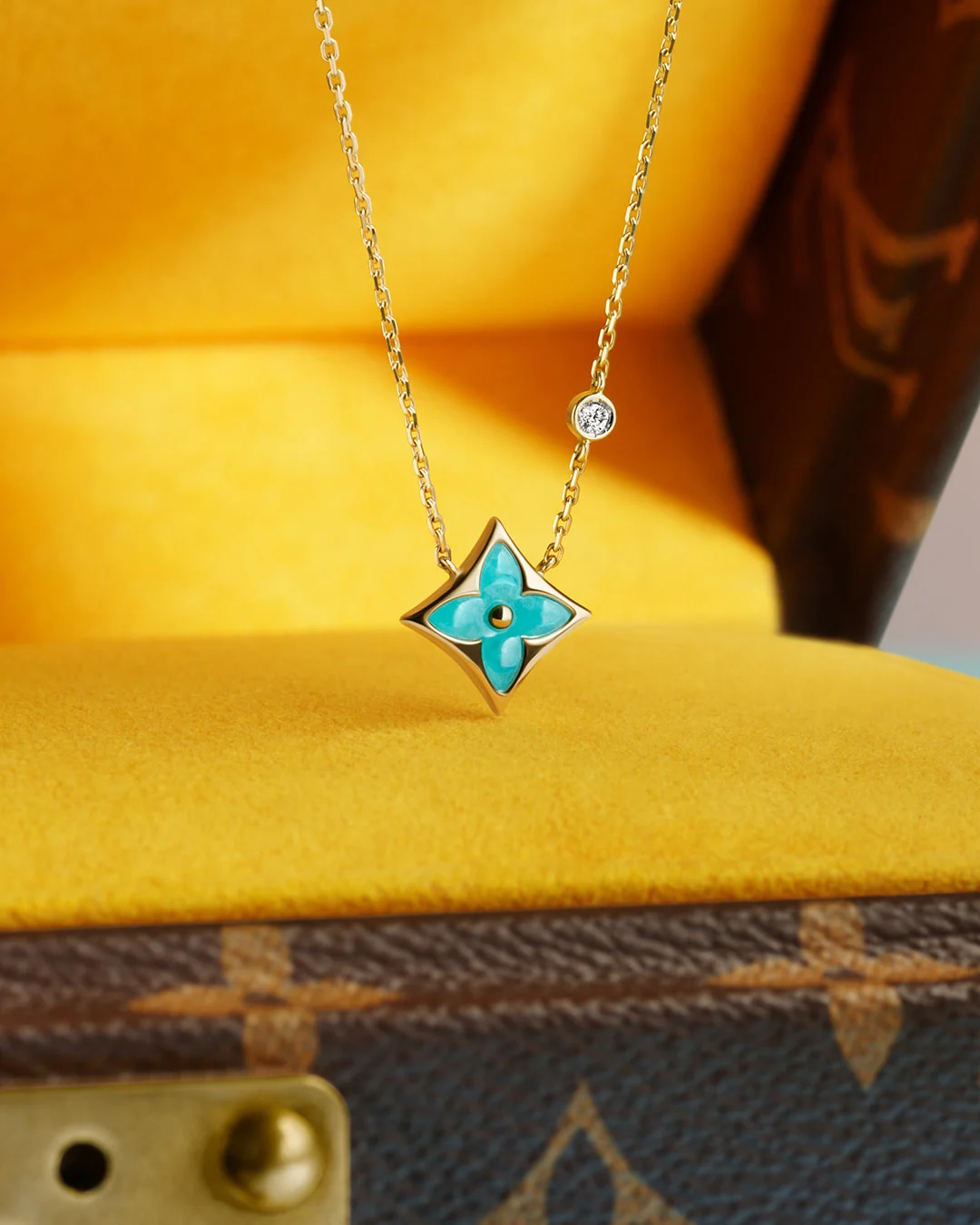 【lv母親節】薄荷綠項鍊