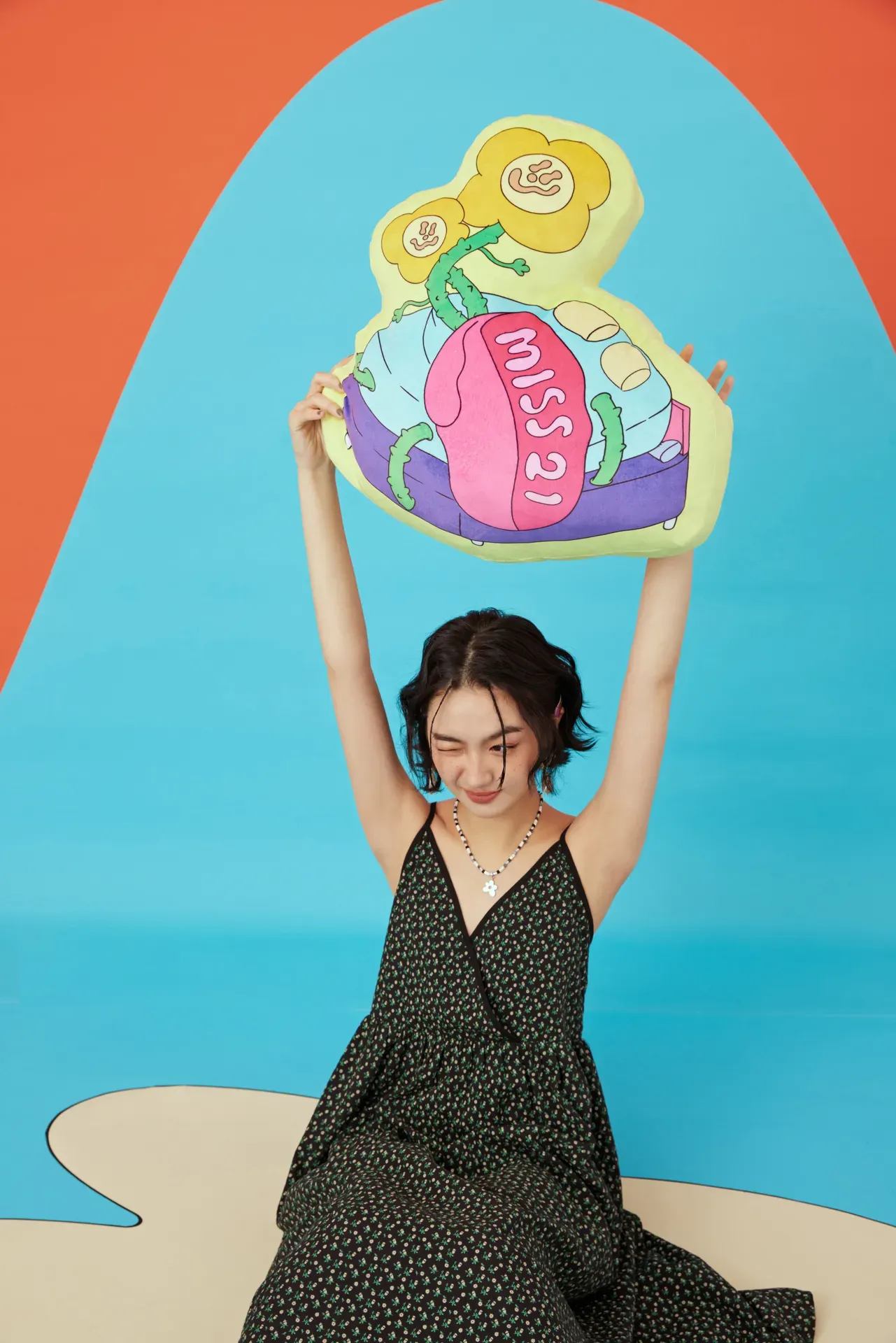 Miss 21 X Kingjun 豌豆公主的軟綿眠大抱枕 Nt980