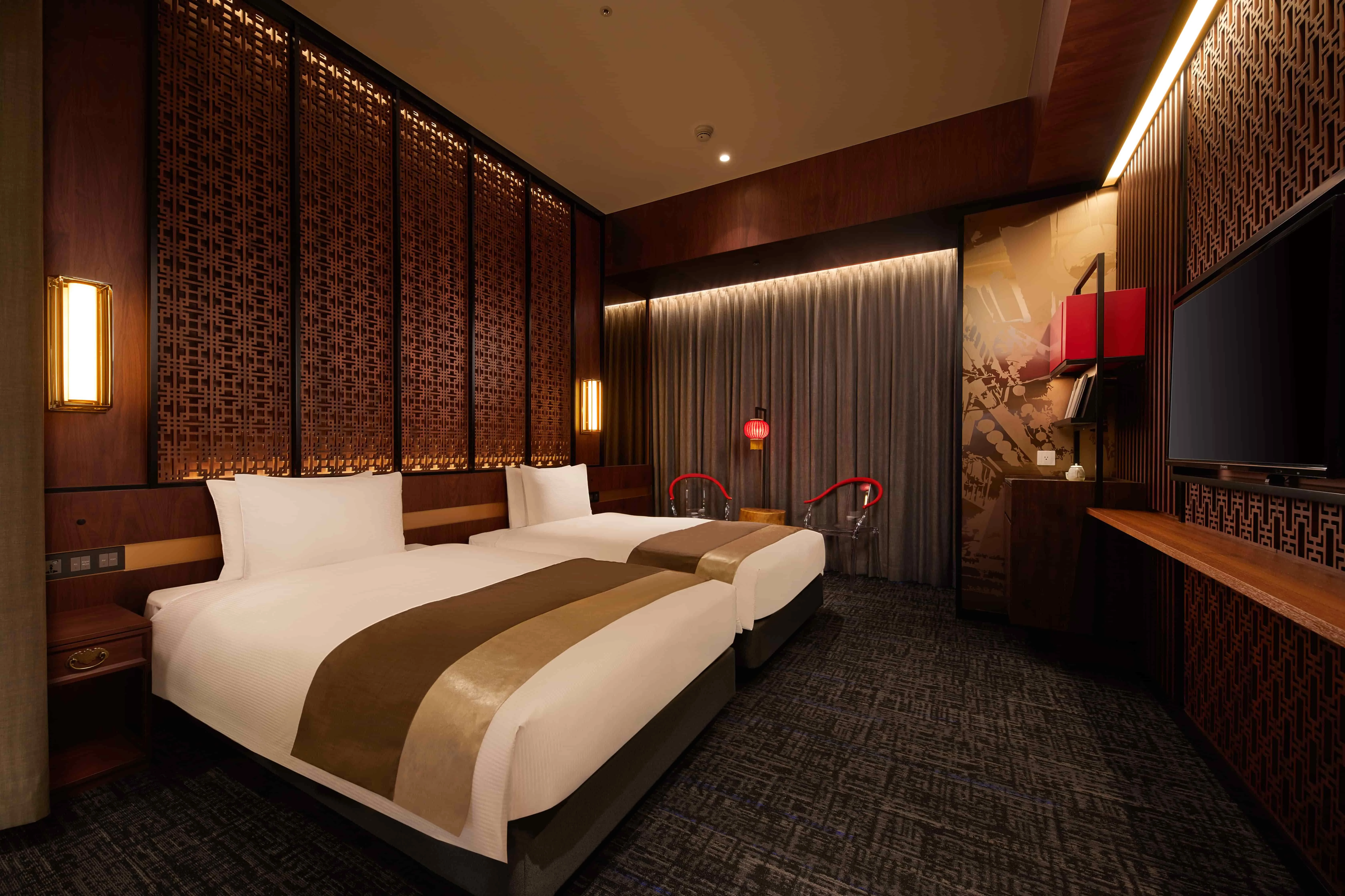 【台灣在地美食】「好嚮九份 Retro」房型。©和苑三井花園飯店 台北忠孝